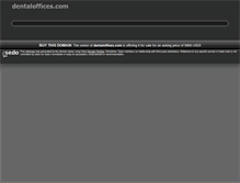 Tablet Screenshot of dentaloffices.com